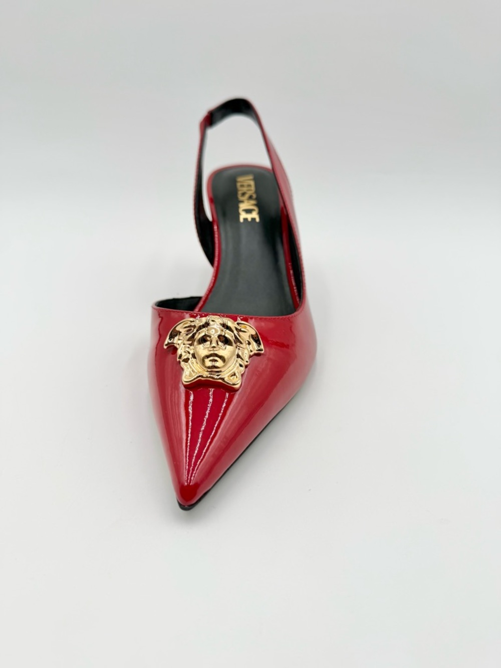 Versace La Medusa slingback pumps - 39 - Picture 4 of 9